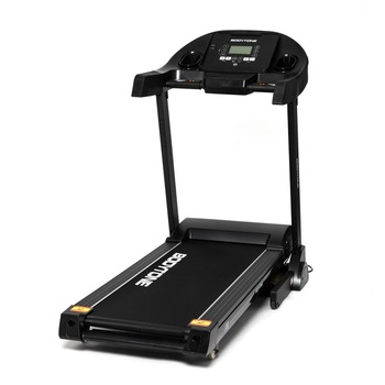 Banda de alergare BODYTONE DT16, Motor 2.5 CP, Greutate utilizator 120 Kg, Inclinatie pe 15 niveluri, Viteza 16 km/h, Sistem amortizare REACT, Port MP3, Suport sticle, Pliere automata Banda de alergare BODYTONE DT16, Motor 2.5 CP, Greutate utilizator 120 Kg, Inclinatie pe 15 niveluri, Viteza 16 km/h, Sistem amortizare REACT, Port MP3, Suport sticle, Pliere automata
