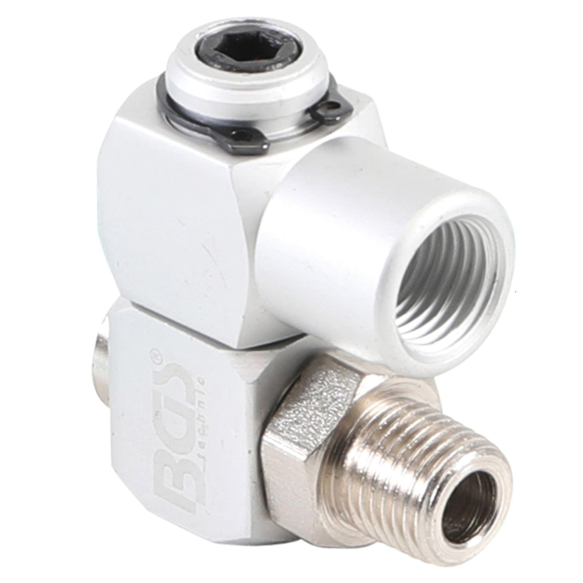 Conector rotativ pentru scule pneumatice, filet 1/4 