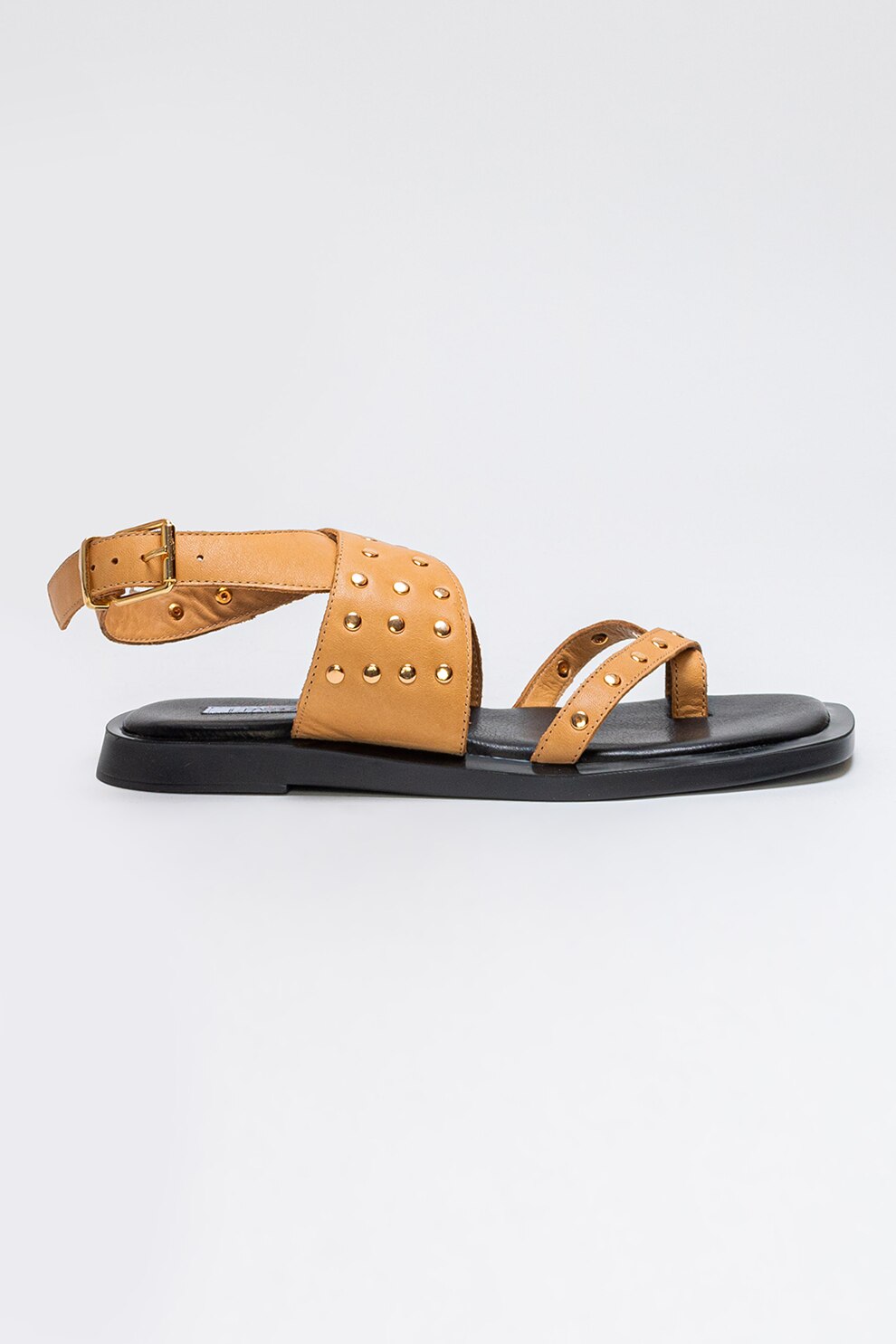 Il Passo, Sandale din piele cu nituri metalice Lorette