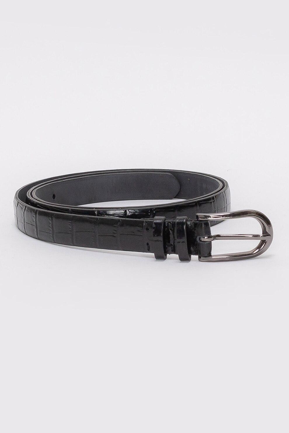 Il Passo, Curea din piele lacuita cu model piele de reptila Gerda