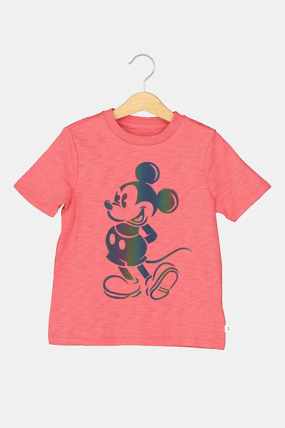 GAP, Tricou cu imprimeu Mickey Mouse, Rosu stins