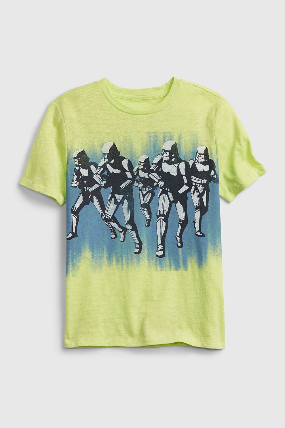 GAP, Tricou cu model Star Wars, Verde fistic/albastru
