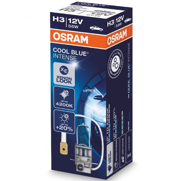 Osram Cool Blue Intense 64151CBI H3 dobozos