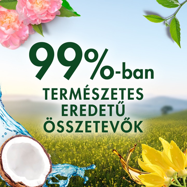 Silan Naturals Иланг-иланг и ветивер омекотител 2775 мл, 111 пранета ...