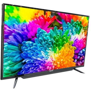 Televizor LED Vortex V43SM60UH, Smart TV, Rezolutie 4K, 109 cm, Android 9.0, Wi-fi, Slot CI, Negru Televizor LED Vortex V43SM60UH, Smart TV, Rezolutie 4K, 109 cm, Android 9.0, Wi-fi, Slot CI, Negru