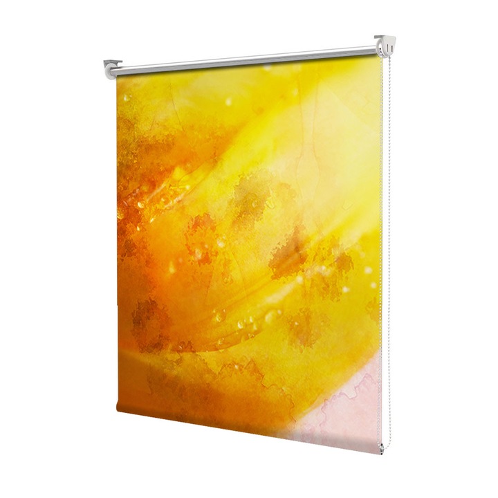 Roleta Art Shade tip Jaluzea cu Rulou si sistem inclus, Art Star, Lalea pictata, Flori, Decoratiuni, Latime 45 cm x Inaltime 190 cm