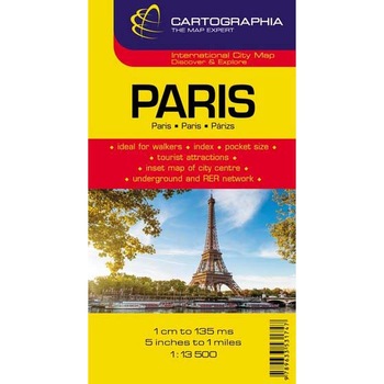 Harta rutiera Paris 1:13.500 Harta rutiera Paris 1:13.500
