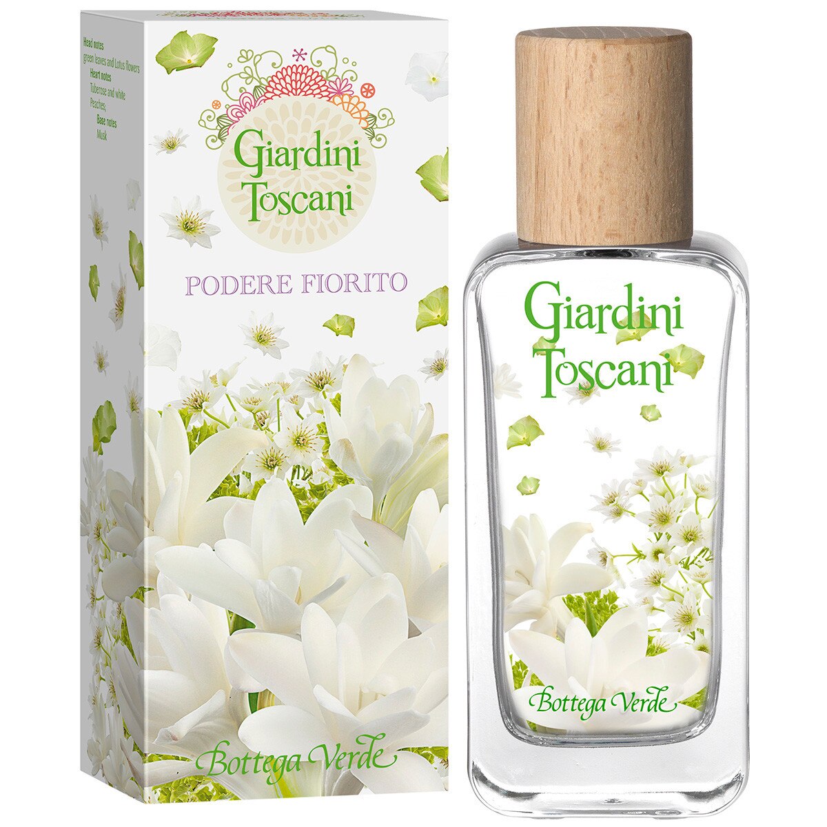 Apa de toaleta Podere Fiorito - Giardini Toscani, 50 ML, Bottega Verde