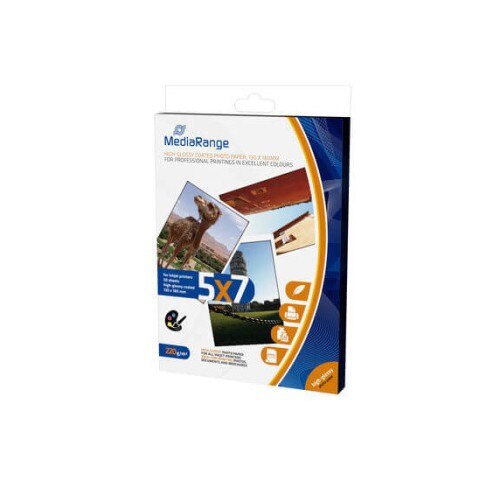 Hartie foto MEDIARANGE Lucioasa, 220g/m2, 13x18, 50 coli