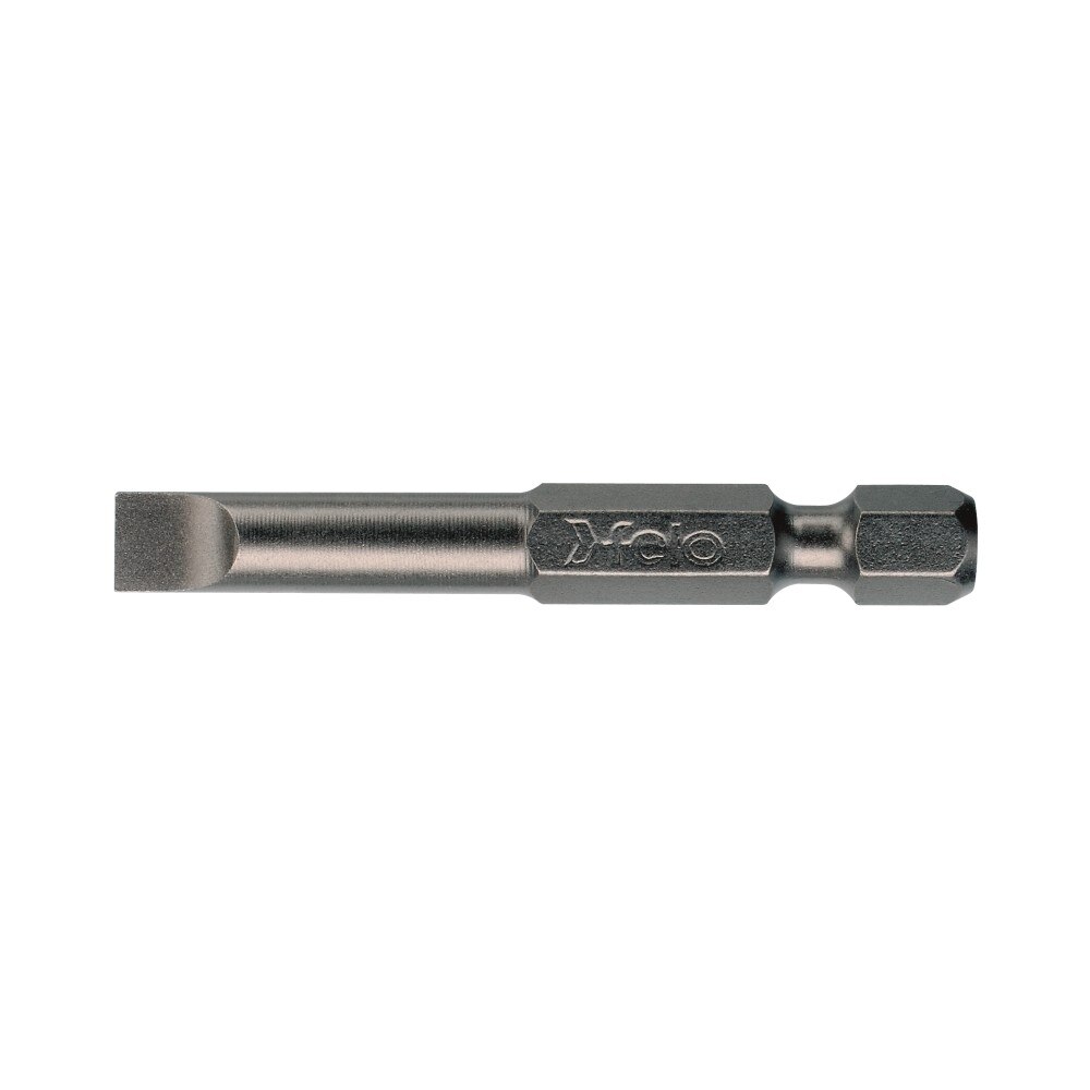 Bit INDUSTRIAL cu varf drept 0.8 x 5.0mm, lungime 50mm, prindere E6.3 1/4