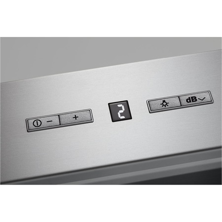 Hota incorporabila decorativa Electrolux EFF60560OX, Putere de absorbtie 603 mc/h, 1 motor, 2 viteze+2 intensiv, 60 cm, Inox