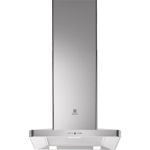 Hota incorporabila decorativa Electrolux EFF60560OX, Putere de absorbtie 603 mc/h, Conectivitate plita, Iluminare LED, Clasa B, 60 cm, Inox