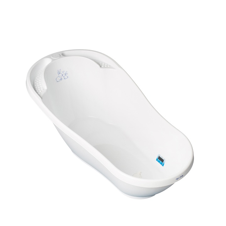 Вана с оттичане Tega Baby Little Bunnies, 92 cm, Бял