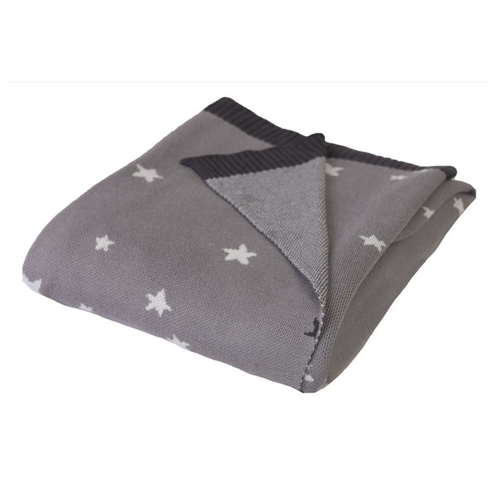 Одеяло Baby Matex Bamboo 0368-04, 80x100 cm, Сив