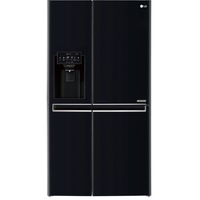 LG GSJ760WBXV Side-by-side hűtőszekrény, No Frost, 600 l, A+ energiahatékonysági osztály, H 179 cm, Fekete