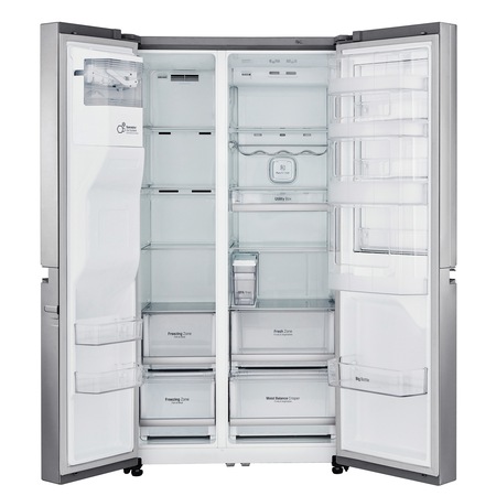 Side by side LG Door in Door GSJ961NEBZ, 600 l, Clasa A+, No Frost, H 179 cm, Inox