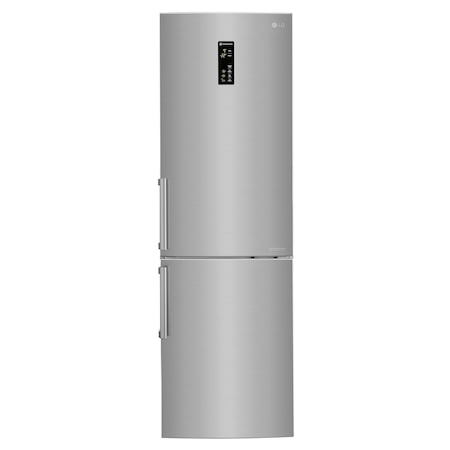 Combina frigorifica LG GBB59PZKVB, 318 l, No Frost, Clasa A+, H 190 cm, Argintiu