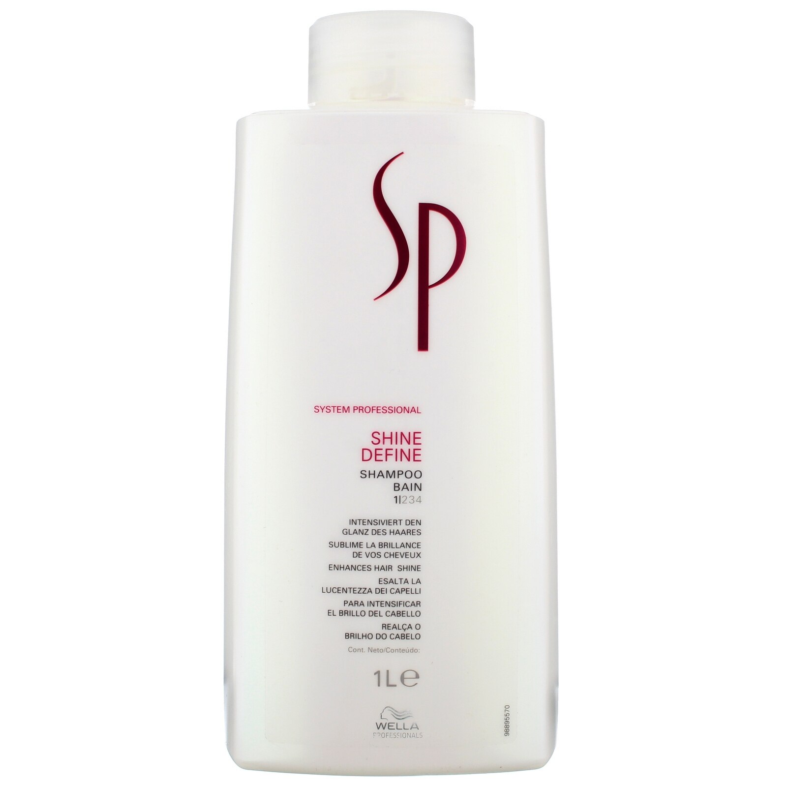 Sampon Wella Professionals SP Shine Define pentru toate tipurile de par, 1000 ml