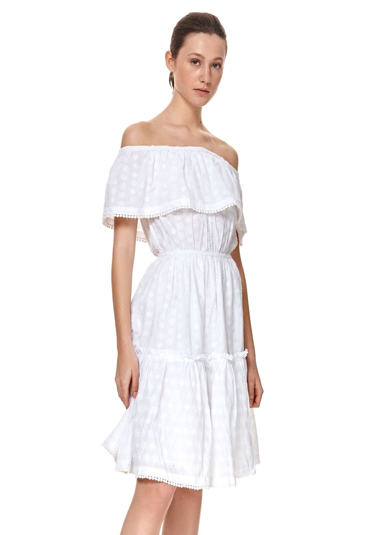 Rochie pentru femei, TOP SECRET, SSU3662, Alb