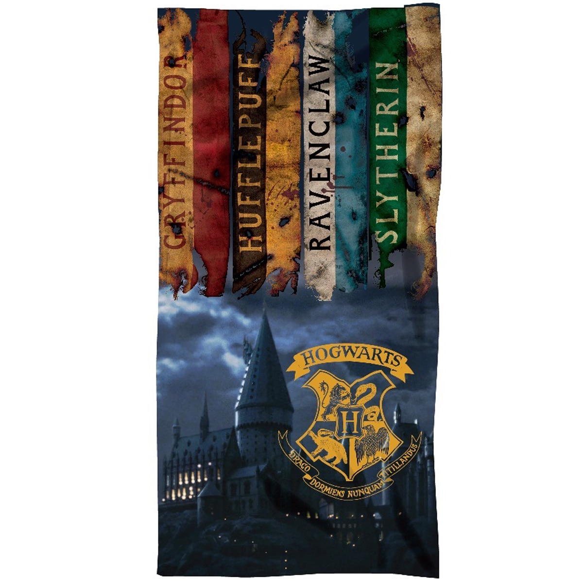 Prosop de baie, plaja, copii model 0613 Harry Potter, Multicolor 70 x 140 cm