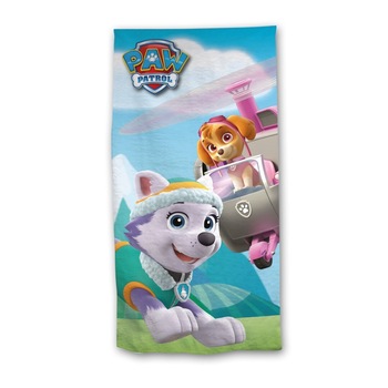 Prosop de baie, plaja, copii, cu Paw Patrol, Multicolor 70 x 140 cm Prosop de baie, plaja, copii, cu Paw Patrol, Multicolor 70 x 140 cm