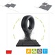 Jardiniera Multy Home, eco-frindly, Sonata cu sistem de autoirigare, fabricat din cauciuc reciclat cu efect de ciment, dimensiuni 71,3 x 32 x 51,5cm, ideal pentru interior sau exterior, culoare gri