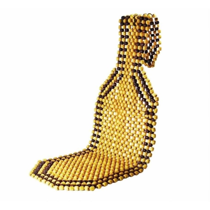 Perna spate husa cu bile bej cu negru HAWAI 42914 CarCo