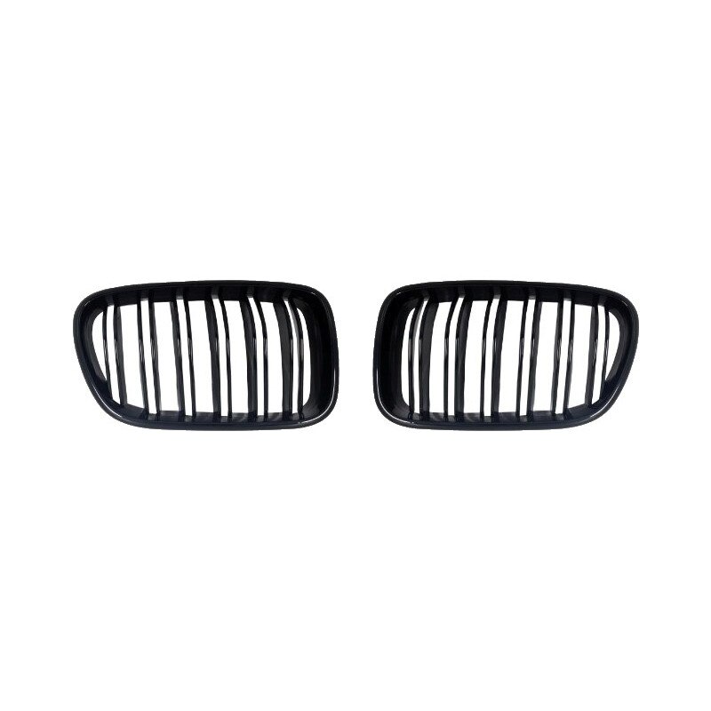 Grile Duble BMW X3 F25 (2011-2014) Negru Lucios