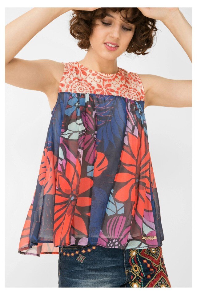 Bluza Desigual 69B23A1, Multicolor