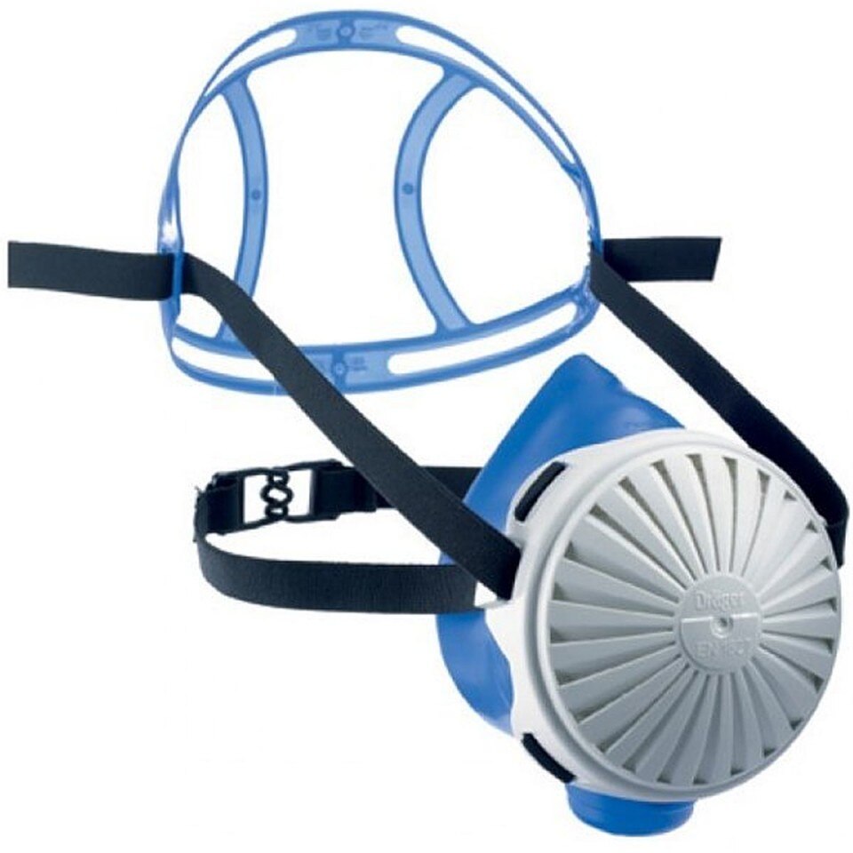 Semimasca X-plore 2100 din Silicon fara filtre, marime M-L