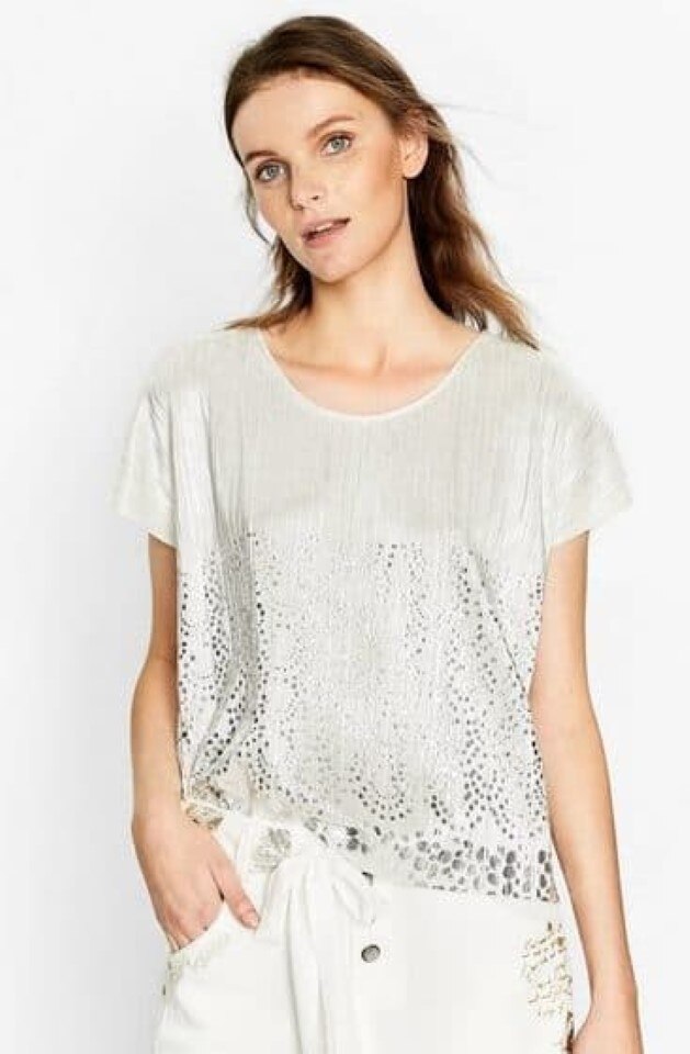 Bluza Desigual 71T2GH7, Crem, 34