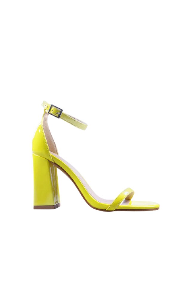 Sandale dama Ana, Galben