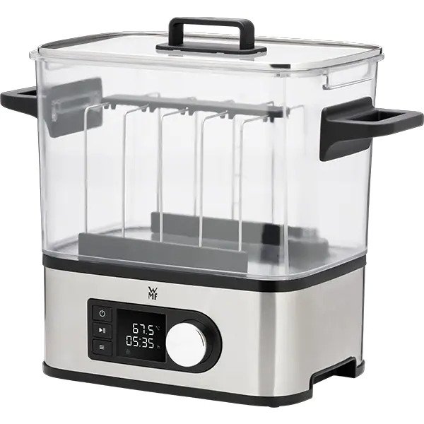 Aparat de gatit WMF Lono 415360011, 1500W, Argintiu-Negru