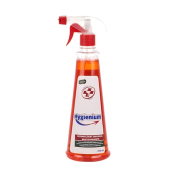Dezinfectant Universal Hygienium, pentru Multisuprafete, cu Pulverizator, 750 ml Dezinfectant Universal Hygienium, pentru Multisuprafete, cu Pulverizator, 750 ml