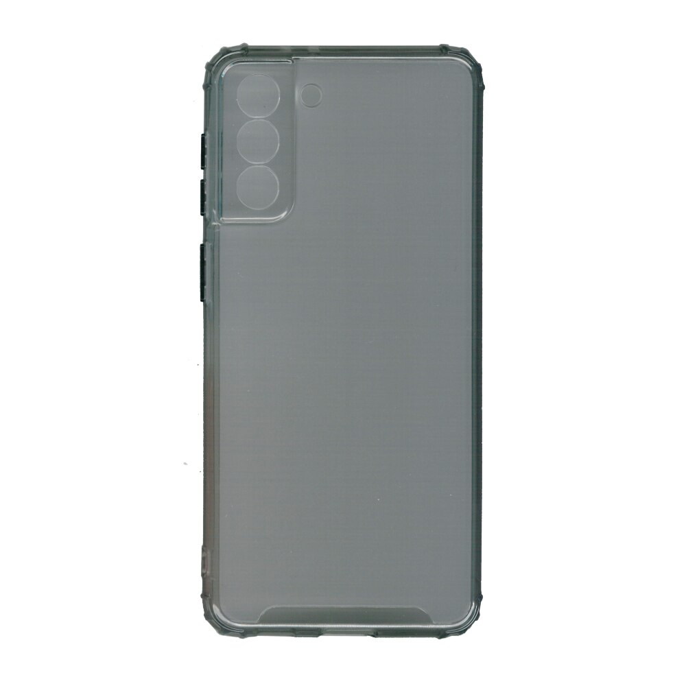 Husa din silicon anti crack, pentru Samsung Galaxy S21 Plus, gri