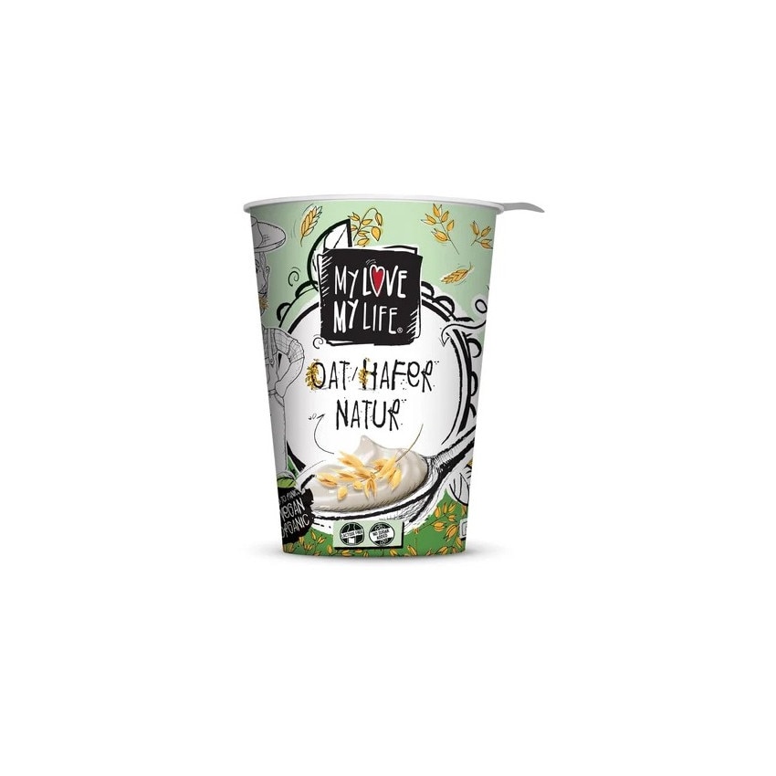Preparat bio fermentat din lapte de ovaz, natur, 400 gr