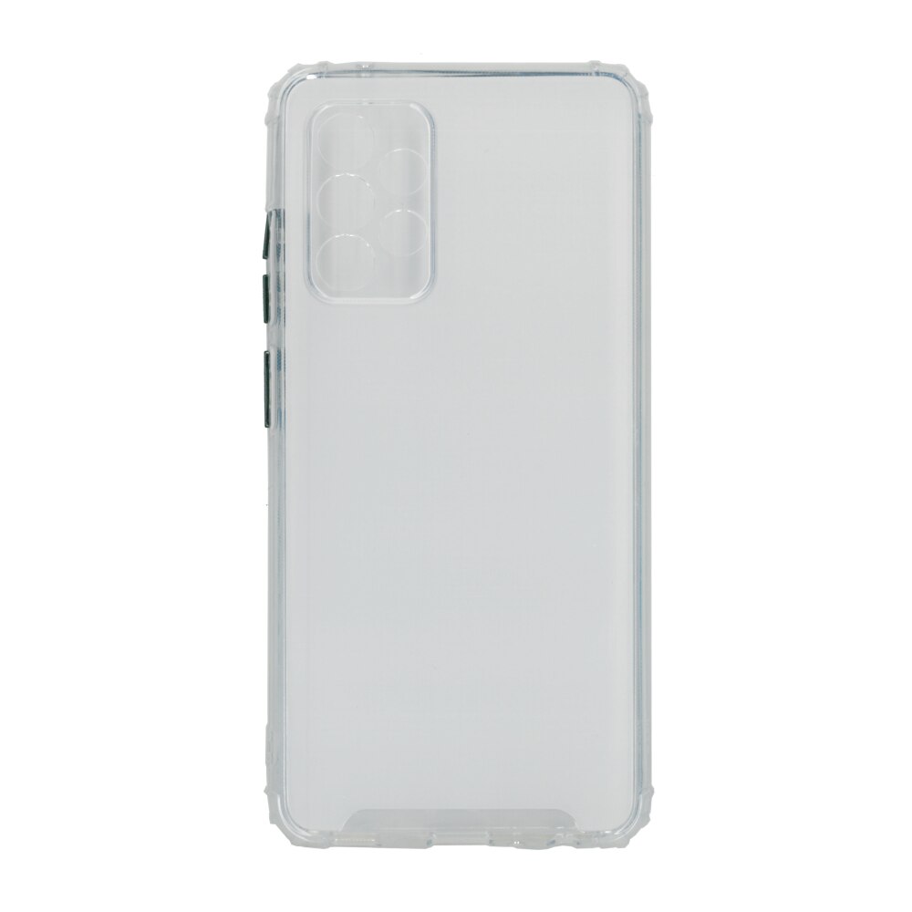 Husa din silicon anti crack, pentru Samsung Galaxy A52, alb