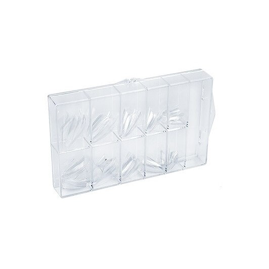 Set Tipsuri Stiletto 100 buc transparente