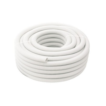 Furtun evacuare condens, cauciuc, alb Furtun evacuare condens, cauciuc, alb