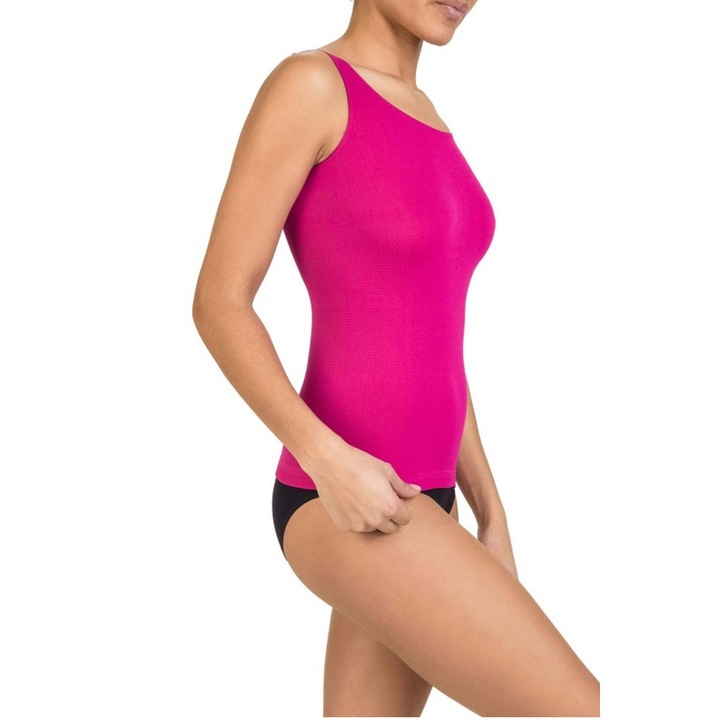 Maiou pentru slabit Skin Up dama negru, Roz inchis