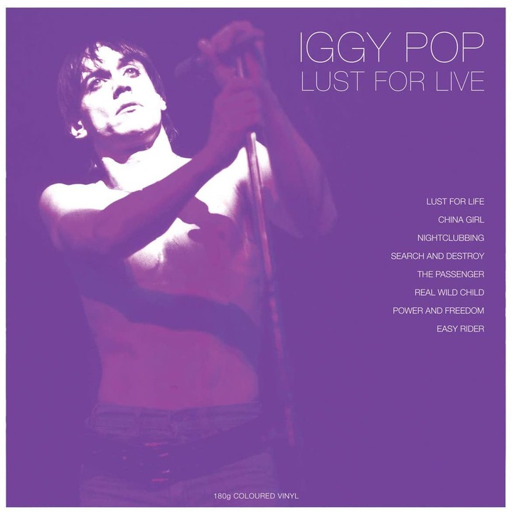Iggy Pop - Lust For Live [180g White Vinyl LP] - Vinyl - Vinyl