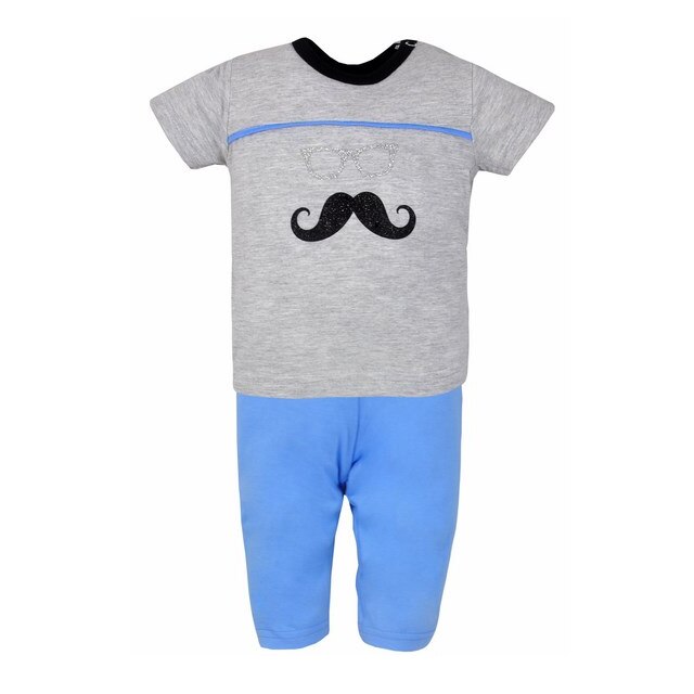 Compleu 2 piese de vara pentru baieti Koala Wasy 04-915A, Albastru 4128