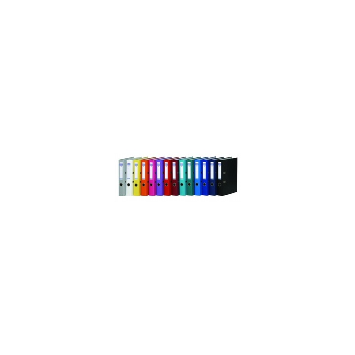 Класьор Donau "Rainbow", A4, Жълт, 50 мм
