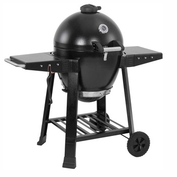 Gratar pe carbuni cu grill din fonta Grill Chef Landmann Kamado metalic 11504 Gratar pe carbuni cu grill din fonta Grill Chef Landmann Kamado metalic 11504