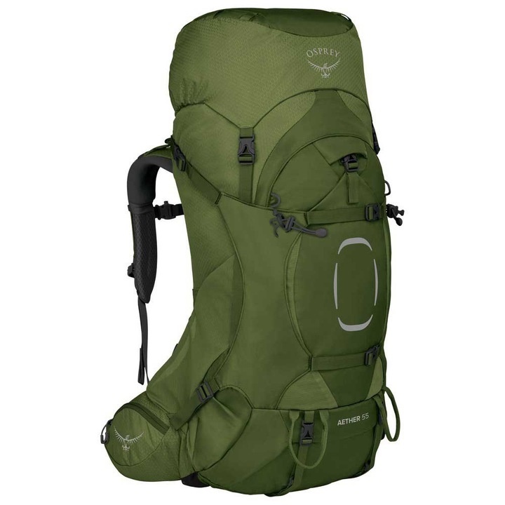 Спортна раница Osprey Aether, 55 L, Найлон, 76 x 38 x 25 cm, Зелена