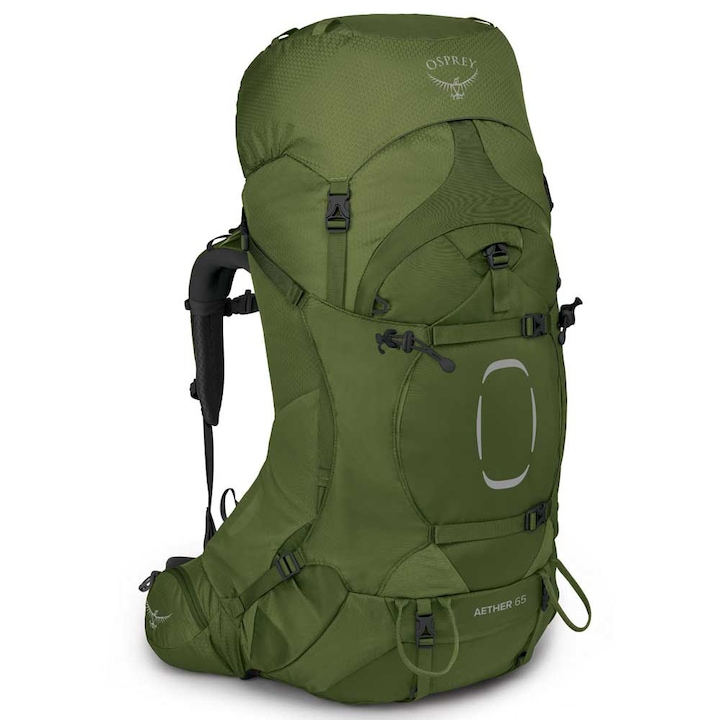 Спортна раница Osprey Aether, 65 L, Найлон, 80 x 38 x 25 cm, Зелена