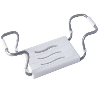 Scaun pentru cada , ajustabil, latime 42,5 – 65 cm, din Aluminiu, greutate maxima 130 kg, Alb Scaun pentru cada , ajustabil, latime 42,5 – 65 cm, din Aluminiu, greutate maxima 130 kg, Alb