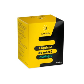 Laptisor de matca pur Ecologic, Api Vitalis, 50gr Laptisor de matca pur Ecologic, Api Vitalis, 50gr