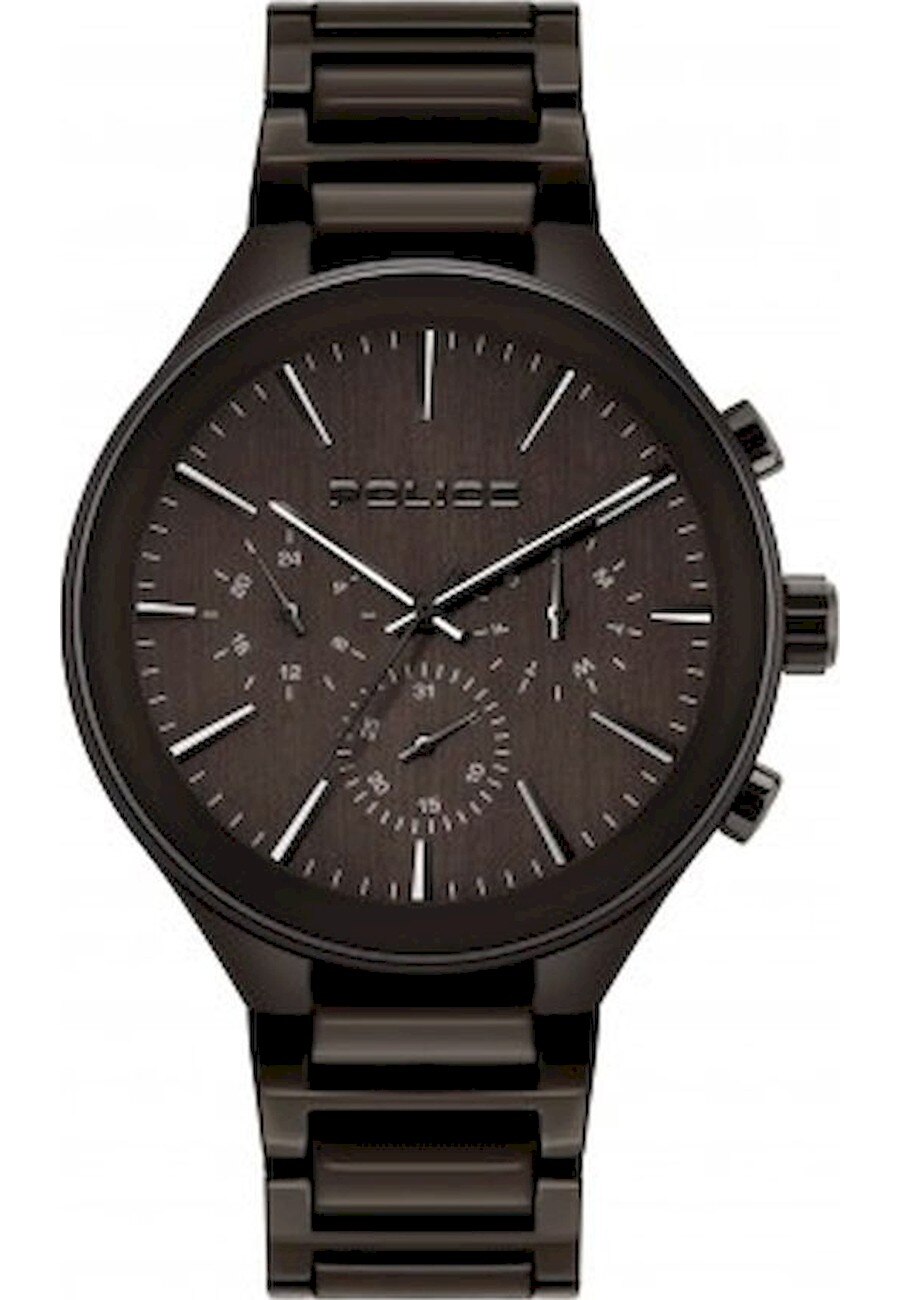 Ceas barbati, Police, Analog, Negru