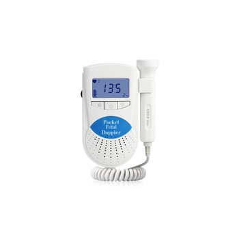 Monitor Fetal Doppler Contec FD100, monitorizarea functiilor vitale fat intrauterin Alb/Albastru Monitor Fetal Doppler Contec FD100, monitorizarea functiilor vitale fat intrauterin Alb/Albastru